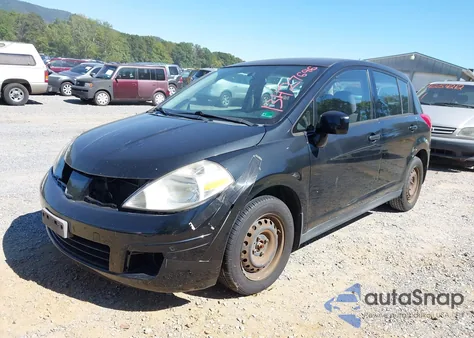 2008 Nissan Versa 1.8S from USA, damaged, VIN 3N1BC13E78L448122